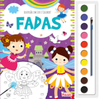DIVERSÃO EM LER E COLORIR - FADAS