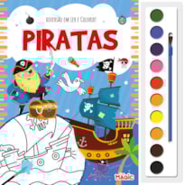 DIVERSÃO EM LER E COLORIR - PIRATAS