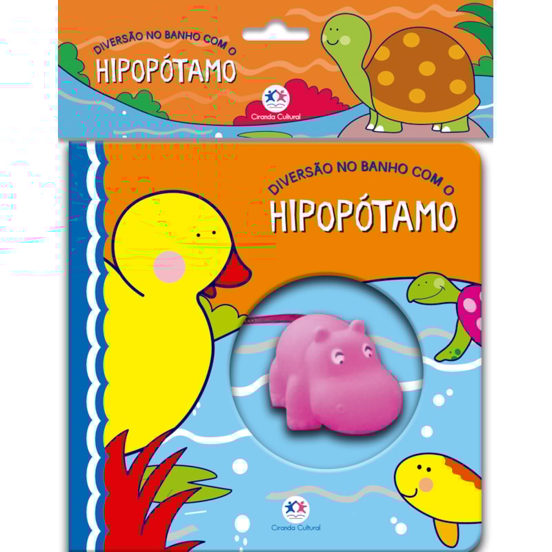 DIVERSÃO NO BANHO COM O HIPOPÓTAMO