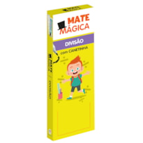 Divisão - Livro Infantil de Matemática com Canetinha Reutilizável - Atividades Educativas