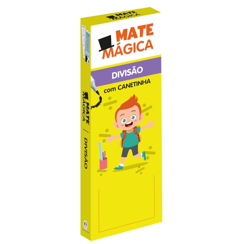 DIVISÃO - LIVRO INFANTIL DE MATEMÁTICA COM CANETINHA REUTILIZÁVEL - ATIVIDADES EDUCATIVAS