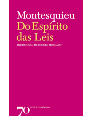 Do espírito das leis