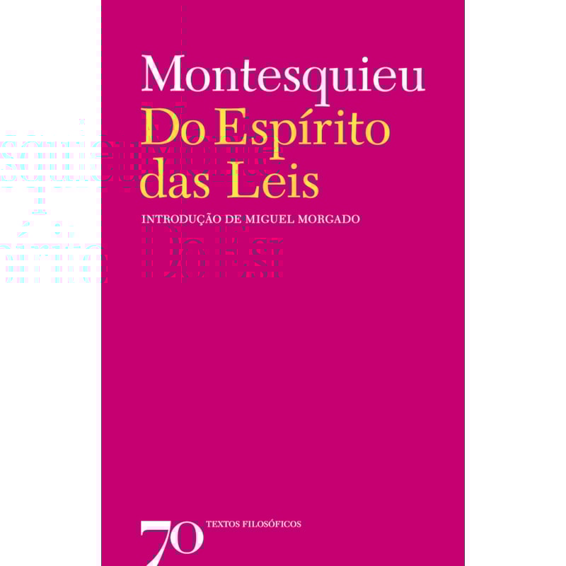 Do espírito das leis
