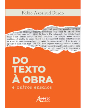 DO TEXTO À OBRA E OUTROS ENSAIOS