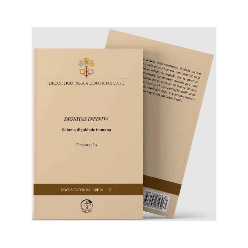Documentos da igreja 73: declaração dignitas infinita - sobre a d