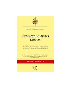 DOCUMENTOS PONTIFICIOS 14 - UNIVERSI DOMINICI GREGIS - 1ª