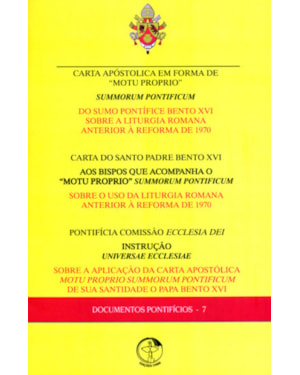 DOCUMENTOS PONTIFICIOS 7 - CARTA APOSTOLICA EM FORMA DE MOTU PROPRIO