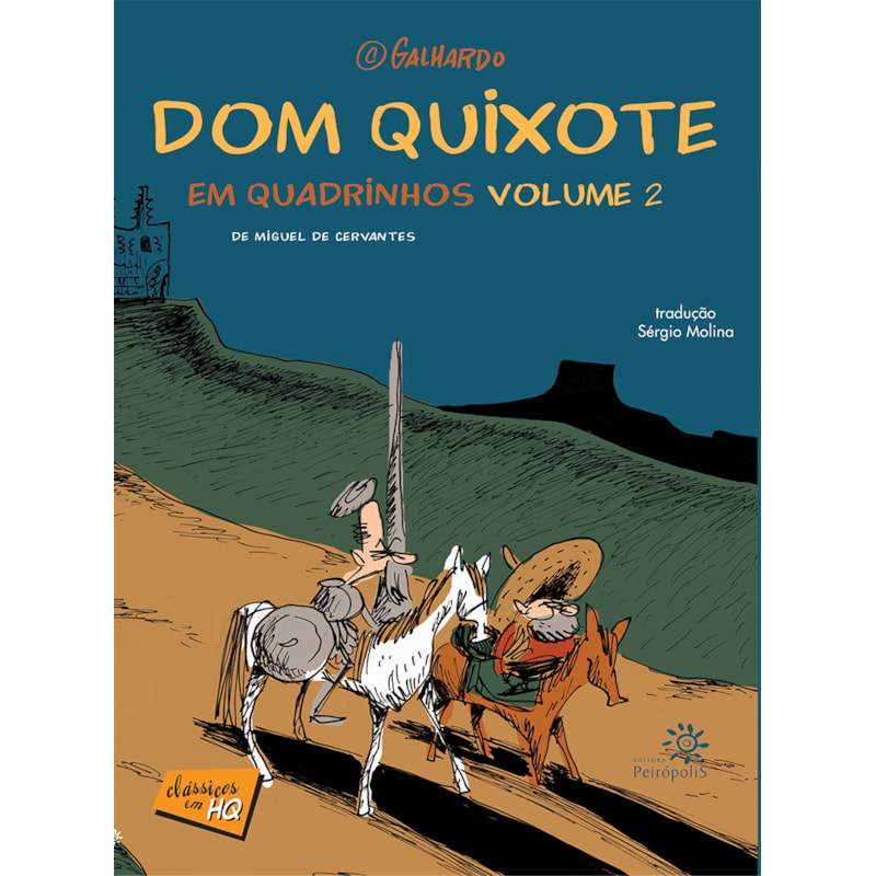 DOM QUIXOTE EM QUADRINHOS - VOLUME 2