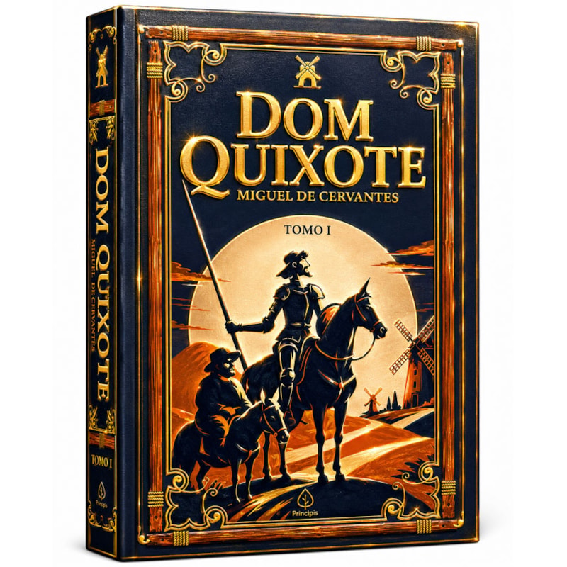 DOM QUIXOTE - TOMO 1 EDIÇÃO SUPREME CAPA DURA COM ALTO RELEVO