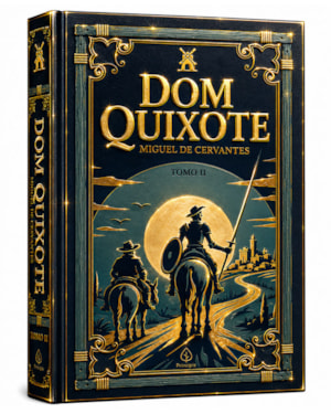 DOM QUIXOTE - TOMO 2 - EDIÇÃO SUPREME CAPA DURA COM ALTO RELEVO