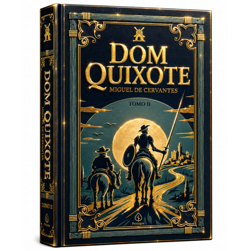 DOM QUIXOTE - TOMO 2 - EDIÇÃO SUPREME CAPA DURA COM ALTO RELEVO