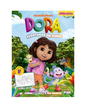 DORA, A AVENTUREIRA: LIVRO-TAPETE
