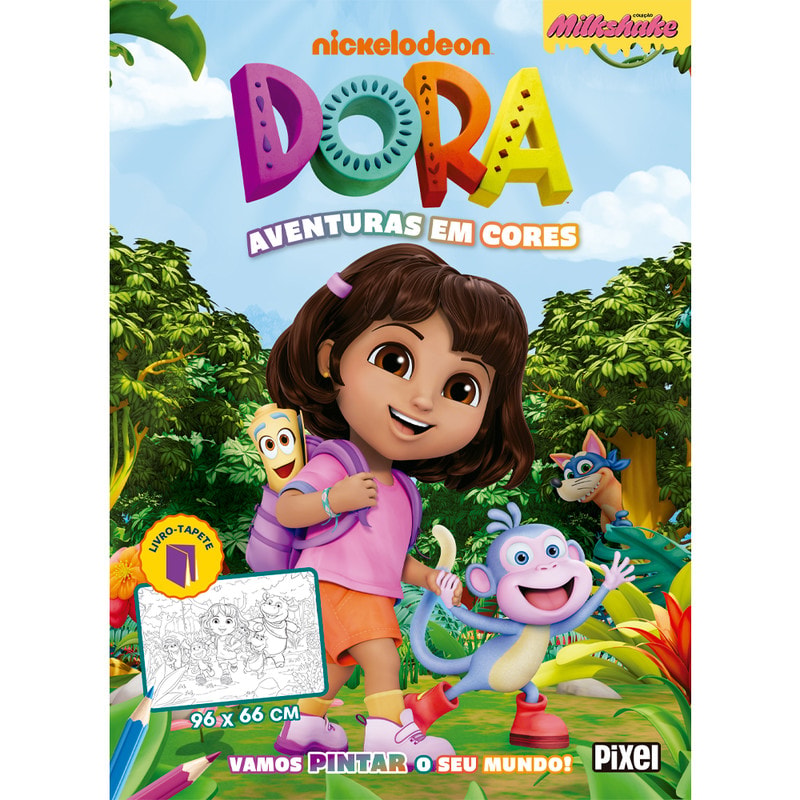 DORA, A AVENTUREIRA: LIVRO-TAPETE