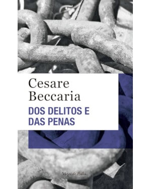 DOS DELITOS E DAS PENAS - ED. BOLSO