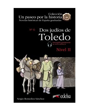 DOS JUDIOS DE TOLEDO  - LIBRO + AUDIO DESCARGABLE - NIVEL 2 (A2)