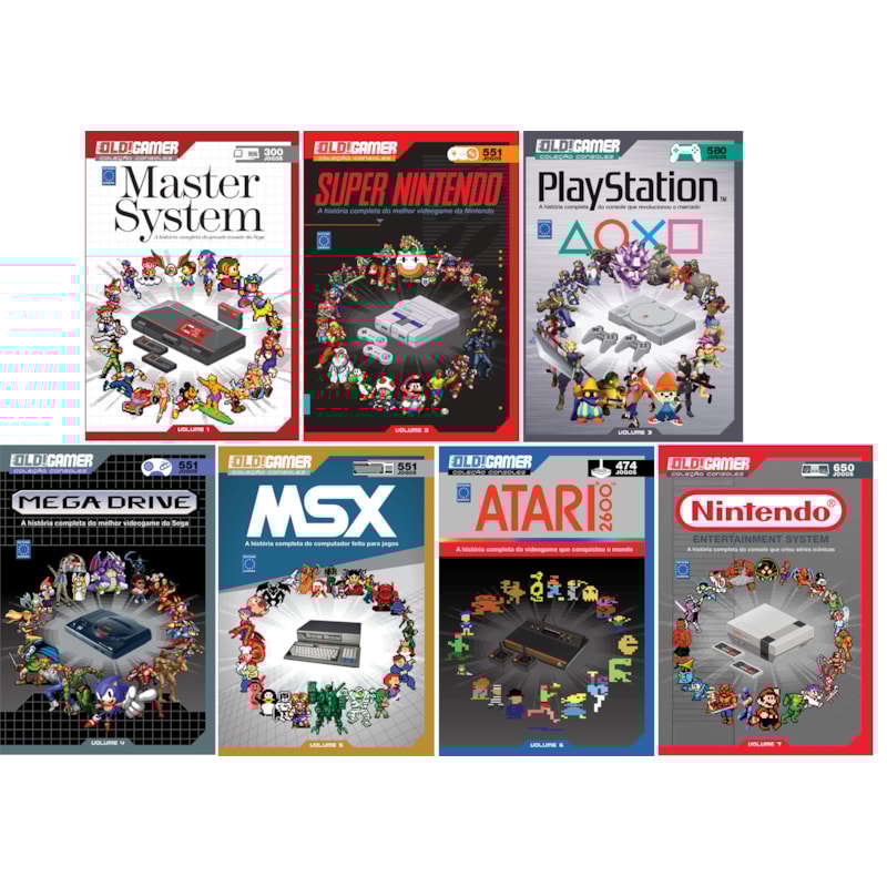 DOSSIÊ OLD!GAMER ANO 1 (VOLUME 1 AO 7)