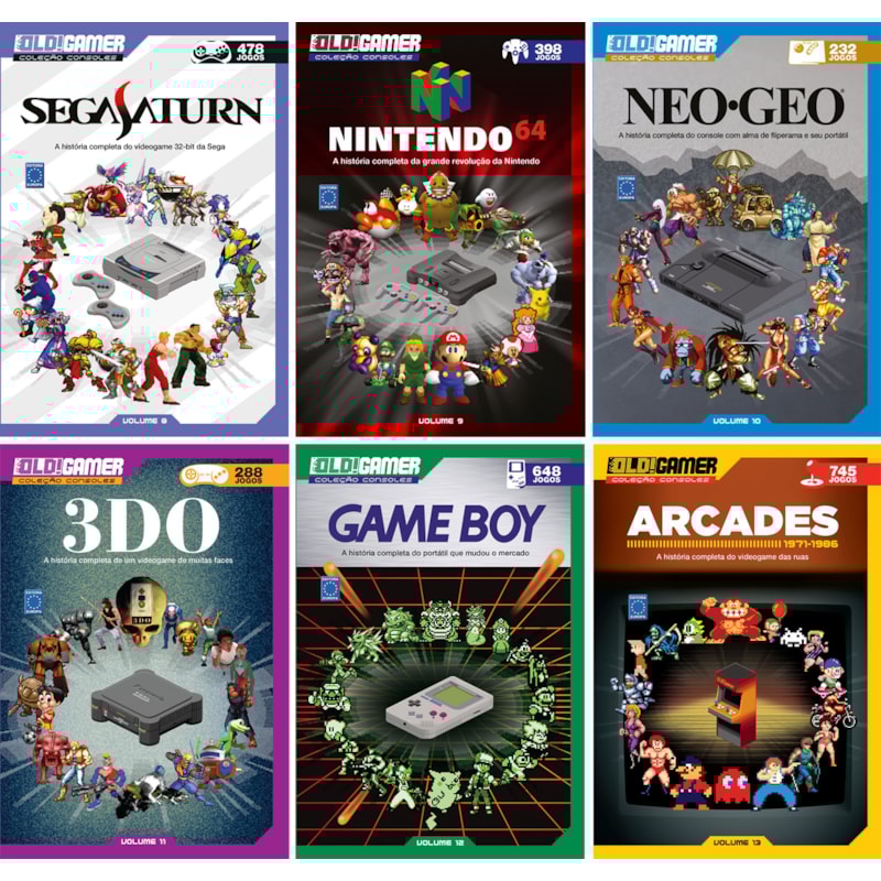 DOSSIÊ OLD!GAMER ANO 2 (VOLUME 8 AO 13)