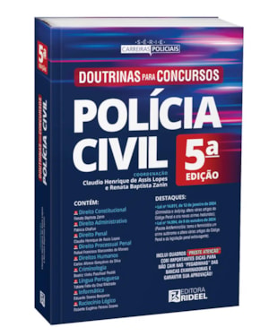 DOUTRINAS PARA CONCURSOS POLÍCIA CIVIL