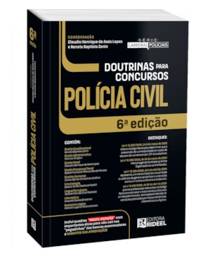 Doutrinas para Concursos Polícia Civil