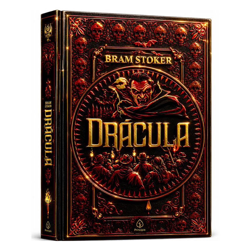 DRÁCULA - EDIÇÃO SUPREME CAPA DURA COM ALTO RELEVO