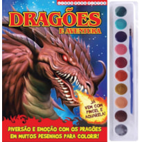 DRAGÕES LIVRO PARA PINTAR