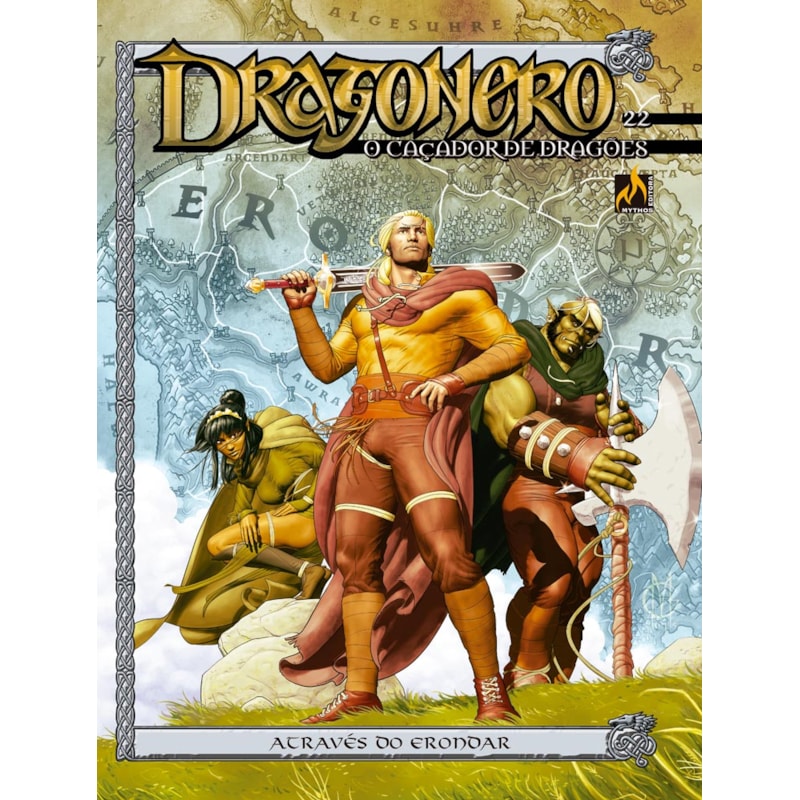 DRAGONERO - VOLUME 22: ATRAVÉS DO ERONDAR / A PORTA DAS TREVAS