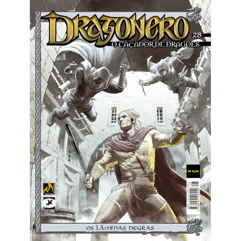DRAGONERO - VOLUME 28: OS LÂMINAS NEGRAS