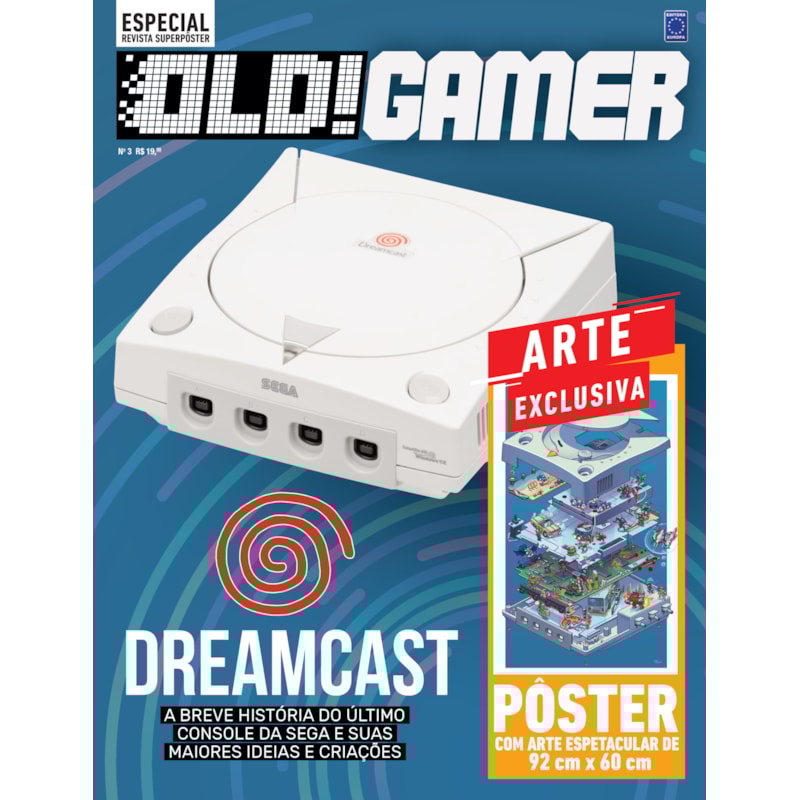 DREAMCAST - SUPERPÔSTER OLD!GAMER