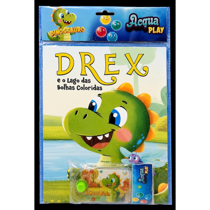 Drex e o lago das bolhas coloridas