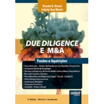 DUE DILIGENCE E M&A - FUSÕES E AQUISIÇÕES