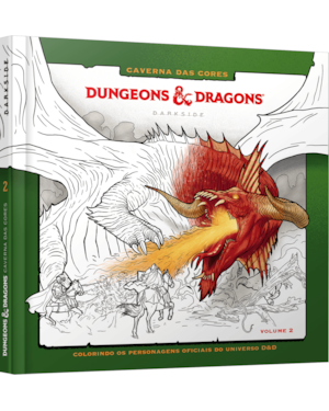 DUNGEONS & DRAGONS: CAVERNA DAS CORES - VOLUME 2 - LIVRO DE COLORIR OFICIAL DE DUNGEONS & DRAGONS