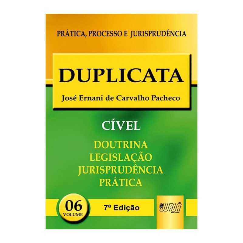 DUPLICATA - PPJ CÍVEL VOL. 6