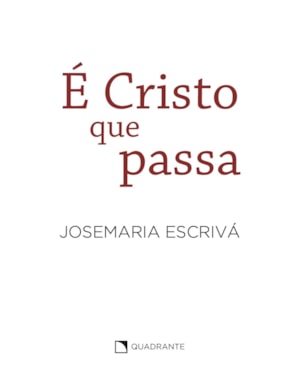 É CRISTO QUE PASSA: HOMILIAS