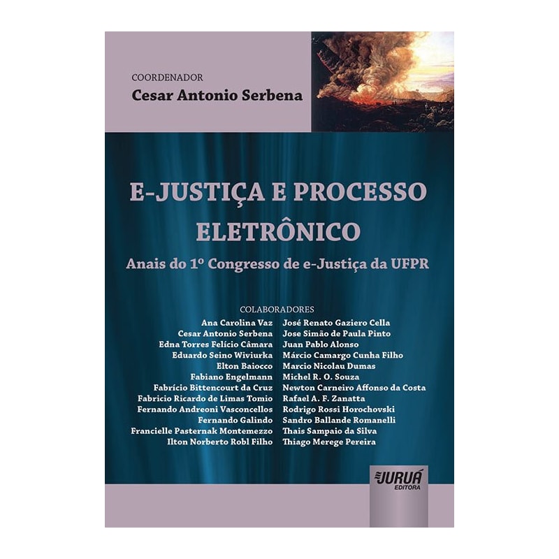 E-JUSTIÇA E PROCESSO ELETRÔNICO - ANAIS DO 1º CONGRESSO DE E-JUSTIÇA DA UFPR