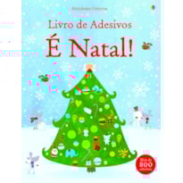 É NATAL! : LIVRO DE ADESIVOS