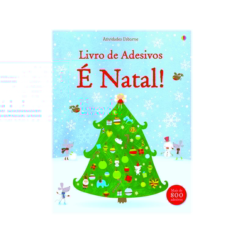 É NATAL! : LIVRO DE ADESIVOS