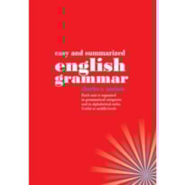 EASY AND SUMMARIZED ENGLISH GRAMMAR - 1ª