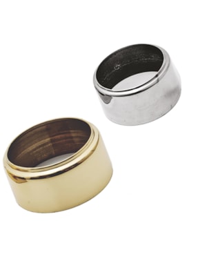 ECONOMIZADOR DE VELA DOURADO 7CM DIÂMETRO