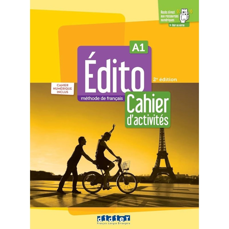 EDITO A1 - CAHIER + CAHIER NUMERIQUE - 2EME ED.