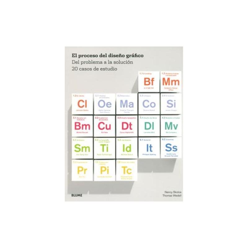 El proceso del diseño gráfico. del problema a la solucion. 20 casos de estudio