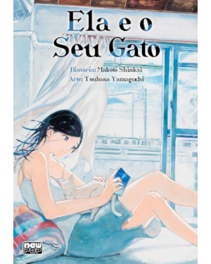 Ela e o seu gato