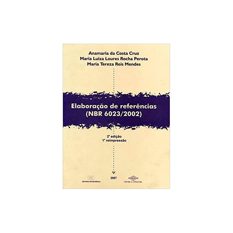 Elaboração de referências (NBR 6023/2002)
