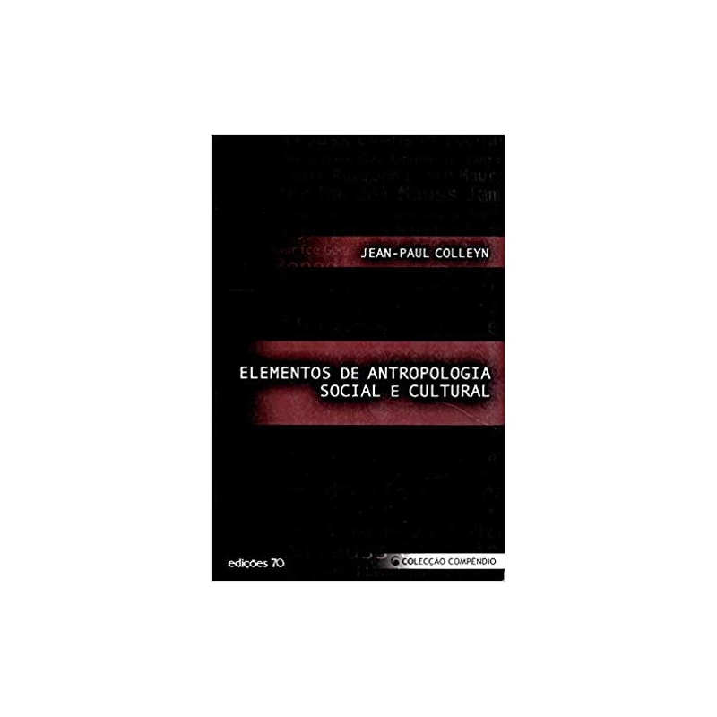Elementos de antropologia social e cultural