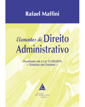 ELEMENTOS DE DIREITO ADMINISTRATIVO