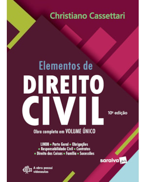 ELEMENTOS DE DIREITO CIVIL - 10ª EDIÇÃO 2022