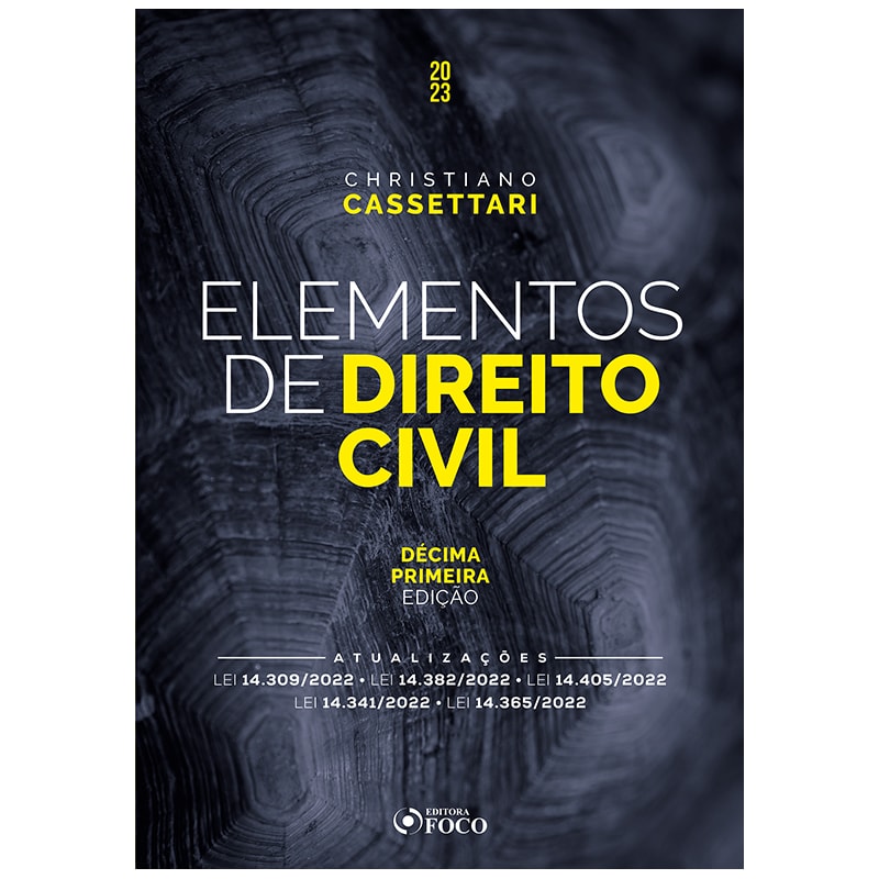 ELEMENTOS DE DIREITO CIVIL - 11ª ED - 2023