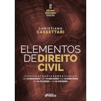 ELEMENTOS DE DIREITO CIVIL - 12ª ED - 2024