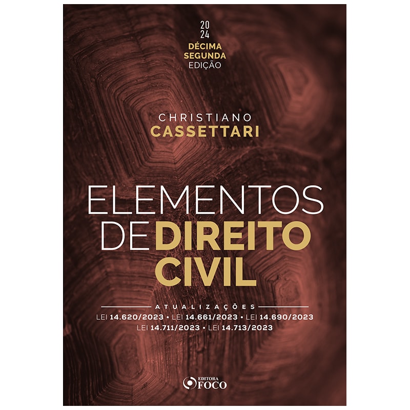ELEMENTOS DE DIREITO CIVIL - 12ª ED - 2024
