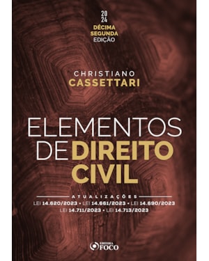 ELEMENTOS DE DIREITO CIVIL - 12ª ED - 2024