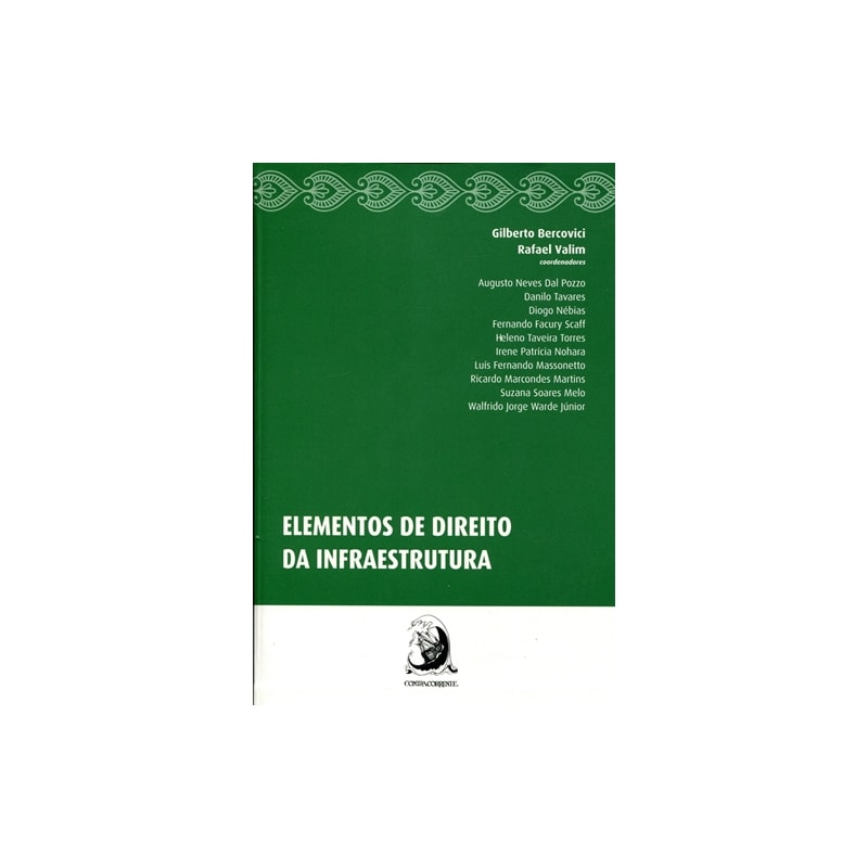 ELEMENTOS DE DIREITO DA INFRAESTRUTURA